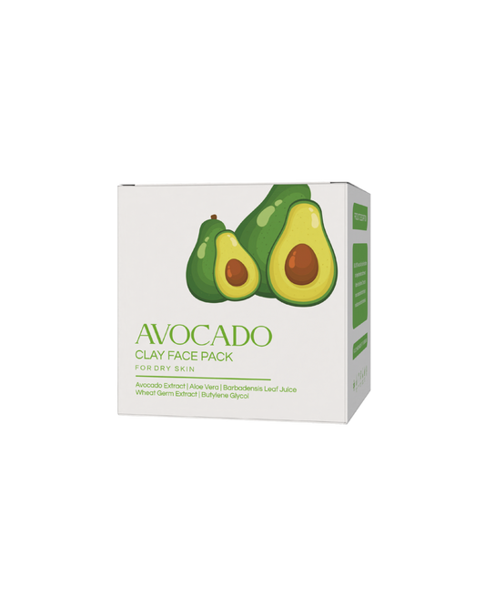 Avocado Clay Face Pack